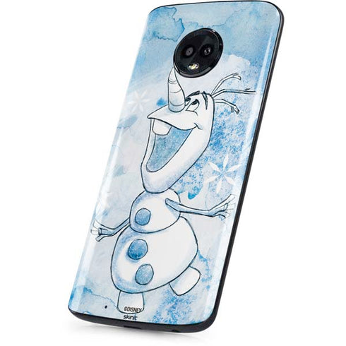 Disney Frozen Frozen Olaf Art Moto G6 Skin