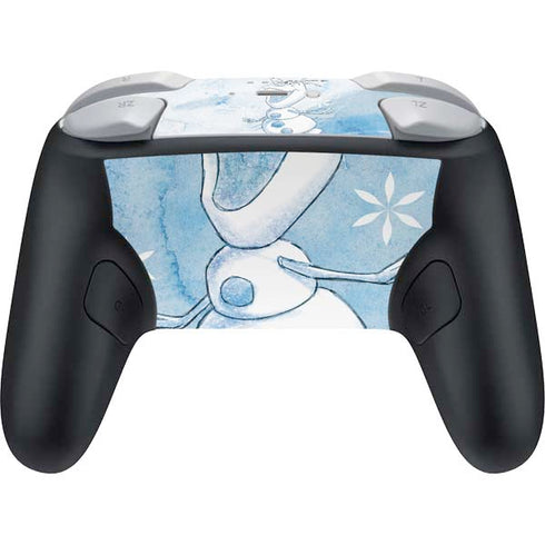 Disney Frozen Frozen Olaf Art Nintendo Switch 2 (2025) Pro Controller Skin