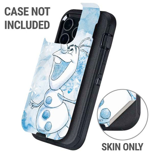Disney Frozen Frozen Olaf Art Otterbox Defender iPhone Skin