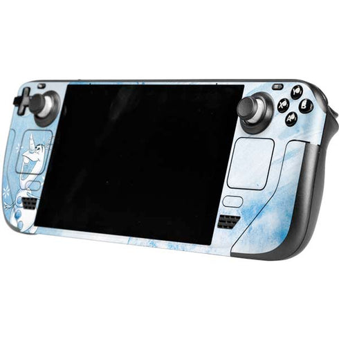 Disney Frozen Frozen Olaf Art Steam Deck Handheld Gaming Computer OLED Skin
