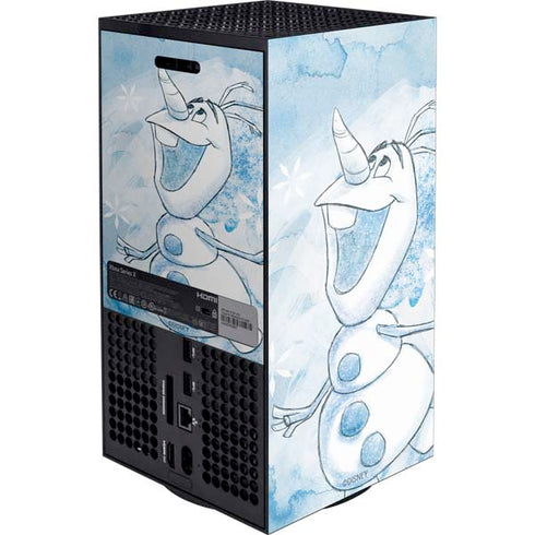 Disney Frozen Frozen Olaf Art XBox Series X Digital Edition Console Skin