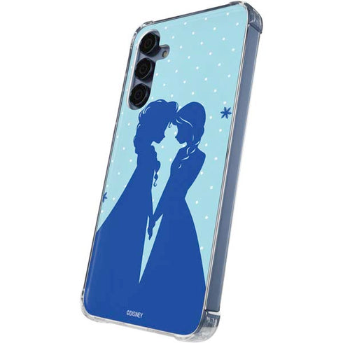 Disney Frozen Frozen Silhouettes Galaxy A35 5G Clear Case