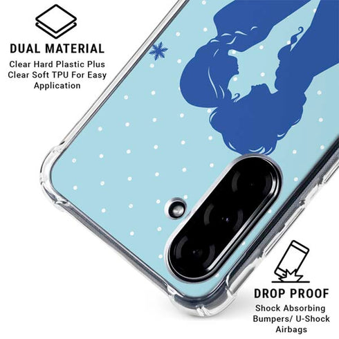 Disney Frozen Frozen Silhouettes Galaxy A36 5G Clear Case