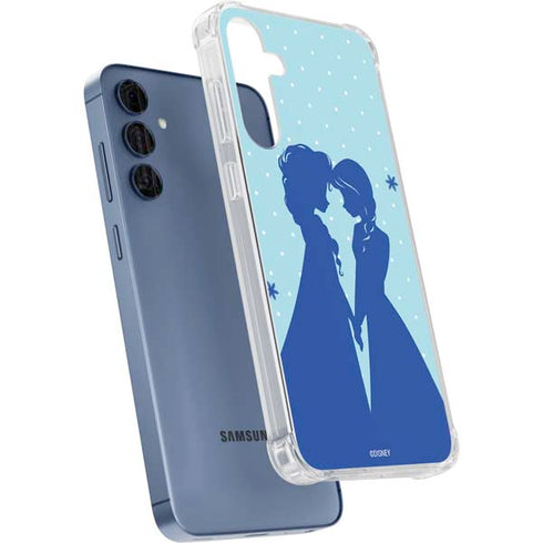 Disney Frozen Frozen Silhouettes Galaxy A55 5G Clear Case