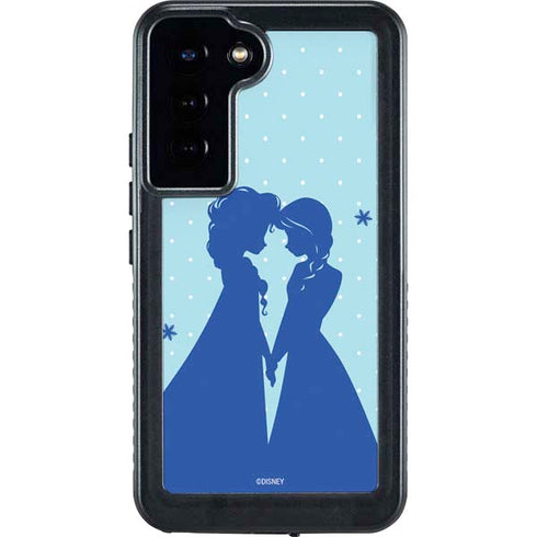 Disney Frozen Frozen Silhouettes Galaxy S24 Plus Waterproof Case