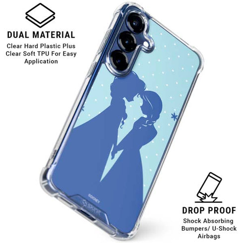 Disney Frozen Frozen Silhouettes Galaxy S25 Clear Case
