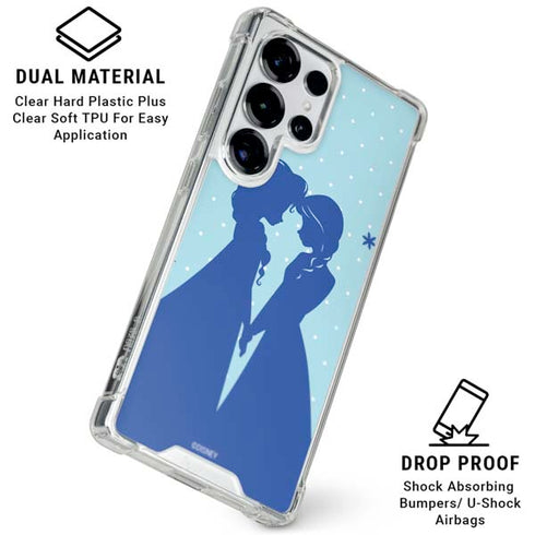 Disney Frozen Frozen Silhouettes Galaxy S25 Ultra Clear Case