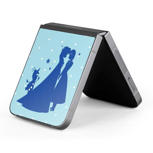 Disney Frozen Frozen Silhouettes Galaxy Z Flip6 Skin