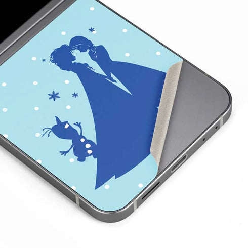 Disney Frozen Frozen Silhouettes Galaxy Z Flip6 Skin