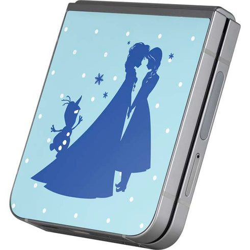 Disney Frozen Frozen Silhouettes Galaxy Z Flip6 Skin