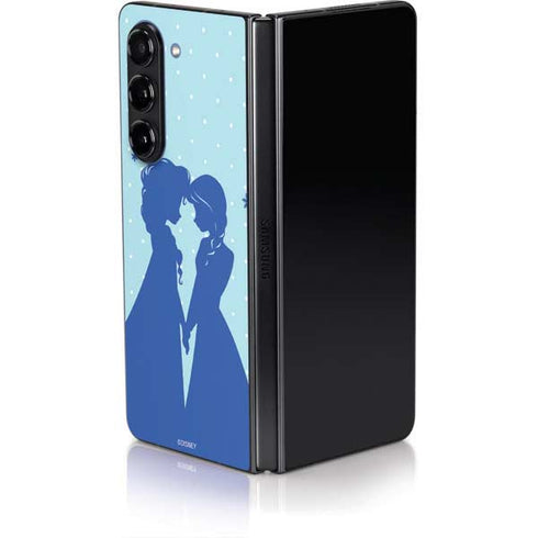 Disney Frozen Frozen Silhouettes Galaxy Z Fold5 5G Skin