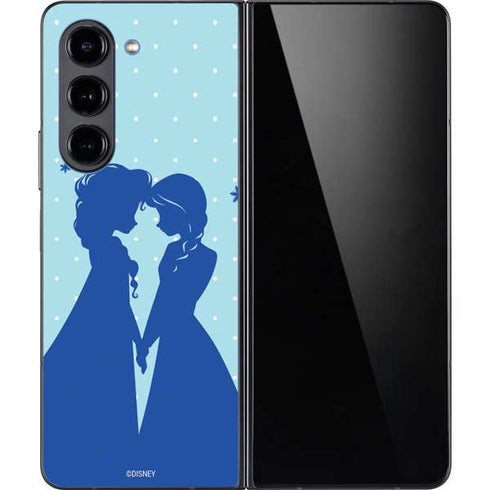 Disney Frozen Frozen Silhouettes Galaxy Z Fold5 5G Skin