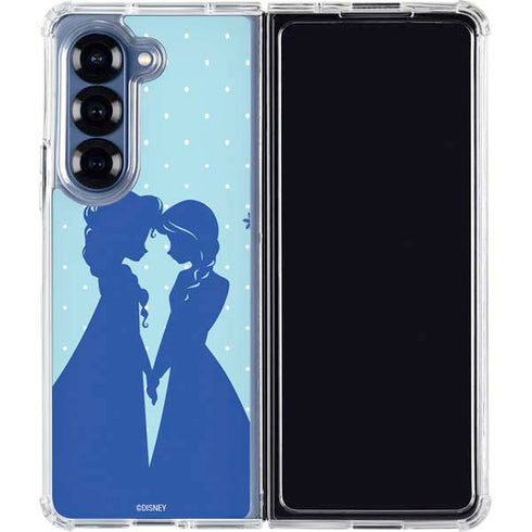 Disney Frozen Frozen Silhouettes Galaxy Z Fold6 Clear Case