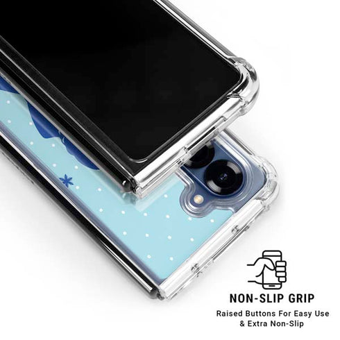 Disney Frozen Frozen Silhouettes Galaxy Z Fold6 Clear Case