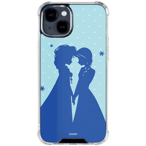 Disney Frozen Frozen Silhouettes iPhone 15 Clear Case