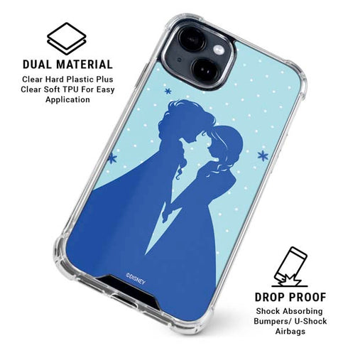 Disney Frozen Frozen Silhouettes iPhone 15 Clear Case