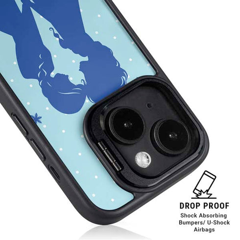 Disney Frozen Frozen Silhouettes iPhone 15 Kickstand Case