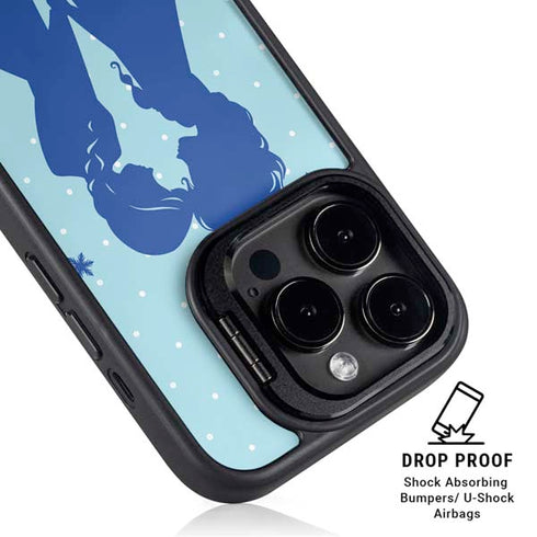 Disney Frozen Frozen Silhouettes iPhone 15 Pro Kickstand Case