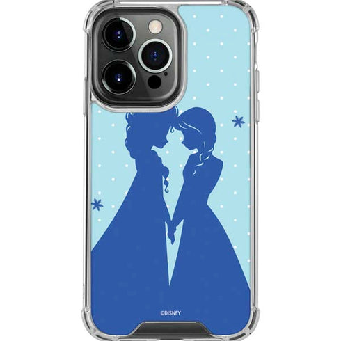 Disney Frozen Frozen Silhouettes iPhone 16 Pro Max Clear Case