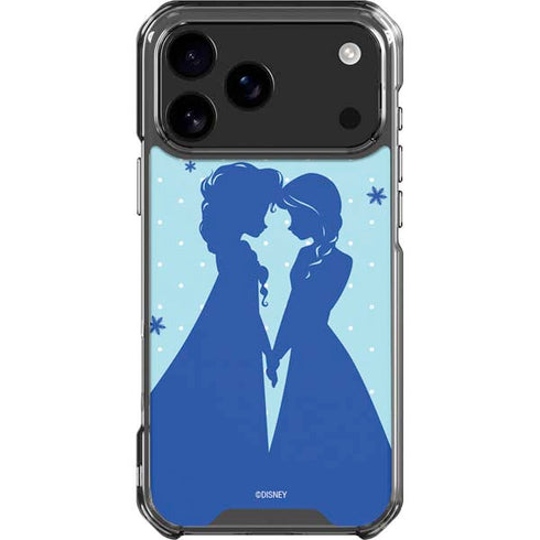 Disney Frozen Frozen Silhouettes iPhone 18 Pro Max Clear Case