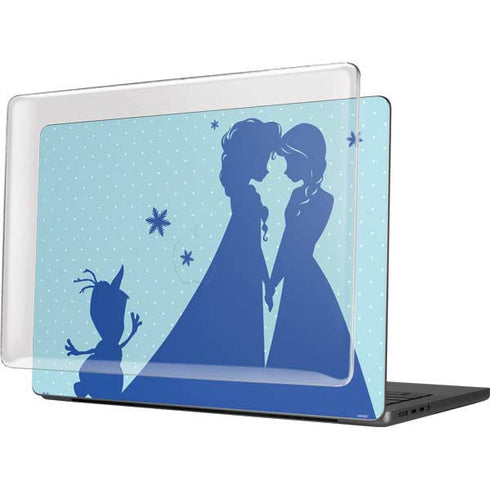 Disney Frozen Frozen Silhouettes MacBook Pro 14in (2021-24) Case plus Skin