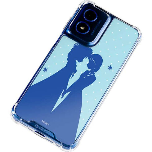 Disney Frozen Frozen Silhouettes Moto G 5G (2024) Clear Case