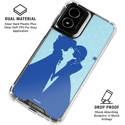 Disney Frozen Frozen Silhouettes Moto G Power 5G (2024) Clear Case
