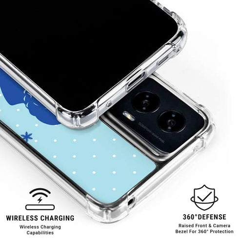 Disney Frozen Frozen Silhouettes Moto G Power 5G (2024) Clear Case
