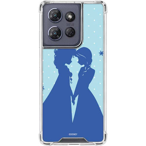 Disney Frozen Frozen Silhouettes Moto G Power 5G (2025) Clear Case