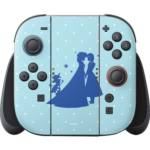 Disney Frozen Frozen Silhouettes Nintendo Switch 2 (2025) Joy-Con Controller Skin