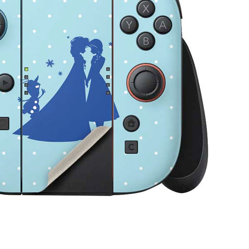 Disney Frozen Frozen Silhouettes Nintendo Switch 2 (2025) Joy-Con Controller Skin