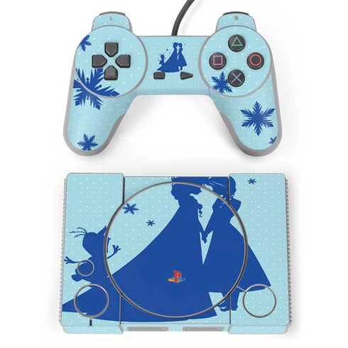 Disney Frozen Frozen Silhouettes PlayStation Classic Bundle Skin