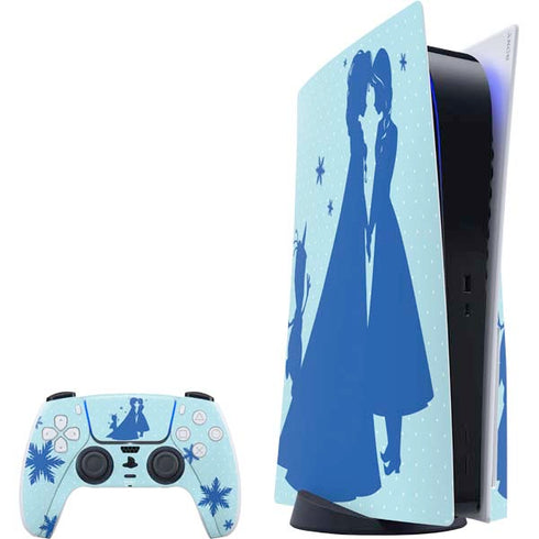 Disney Frozen Frozen Silhouettes PlayStation PS5 Skins