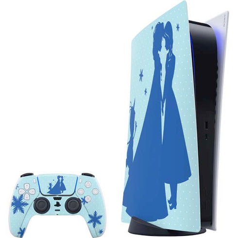 Disney Frozen Frozen Silhouettes PlayStation PS5 Skins