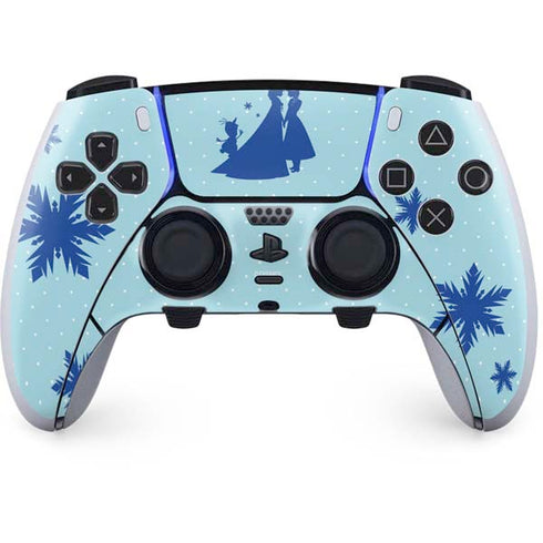 Disney Frozen Frozen Silhouettes PS5 DualSense Edge Pro Controller Skin