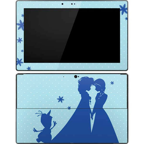 Disney Frozen Frozen Silhouettes Surface Pro Tablet Skin
