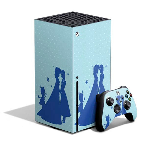 Disney Frozen Frozen Silhouettes Xbox Series X Bundle Skin