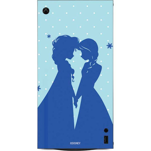 Disney Frozen Frozen Silhouettes XBox Series X Digital Edition Console Skin