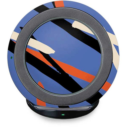 Abstract Lines Fast Charge Wireless Charging Stand Skin