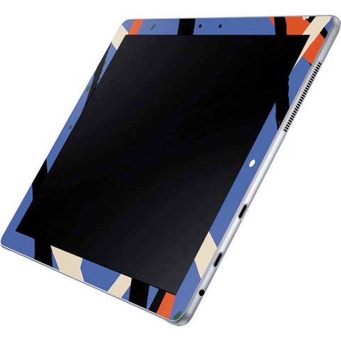 Abstract Lines Galaxy Book 12in Skin