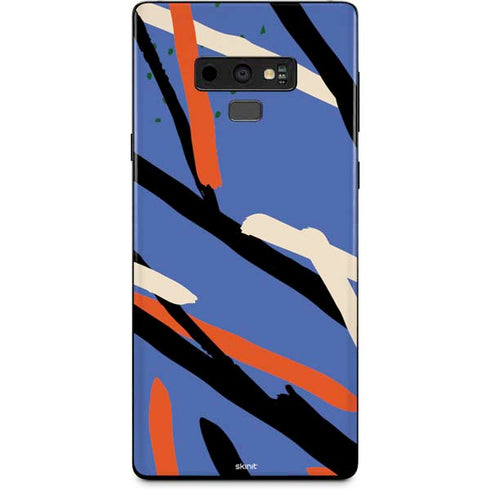 Abstract Lines Galaxy Note 9 Skin