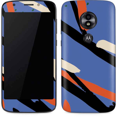 Abstract Lines Moto E5 Play Skin
