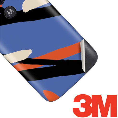 Abstract Lines Moto E5 Play Skin