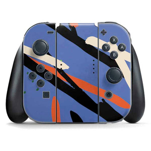 Abstract Lines Nintendo Switch (2017-2021) Joy-Con Controller Skin