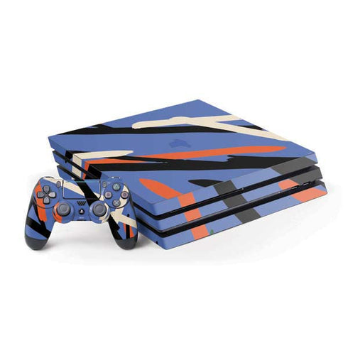 Abstract Lines PlayStation PS4 Skins