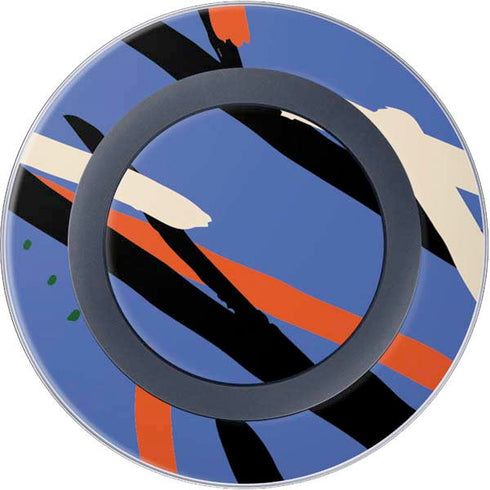 Abstract Lines Wireless Charger Skin