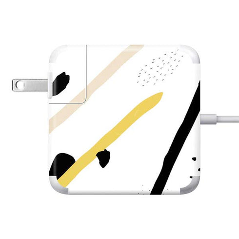 Dots and Dashes 85W Power Adapter (15 and 17 inch MacBook Pro Charger) Skin
