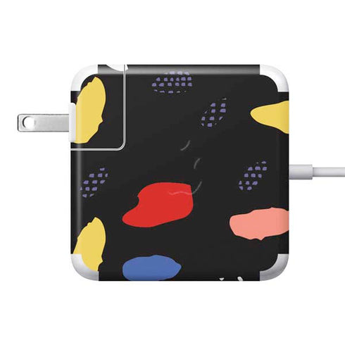 Dark Color Pop 85W Power Adapter (15 and 17 inch MacBook Pro Charger) Skin
