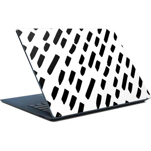 Black Dash Surface Laptop Skin