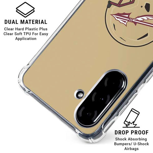 Florida State University FSU Helmet Galaxy A36 5G Clear Case